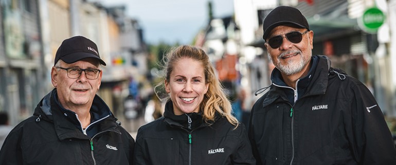 Fältgruppen består av Anders Elvhäger, Anna Kemi och Carlos Pereyra