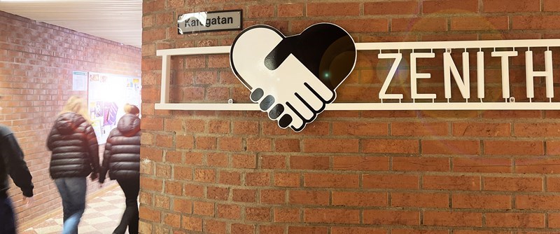 Mötesplats Zenith är en uppskattad mötesplats för unga på Strömbackaskolan.
