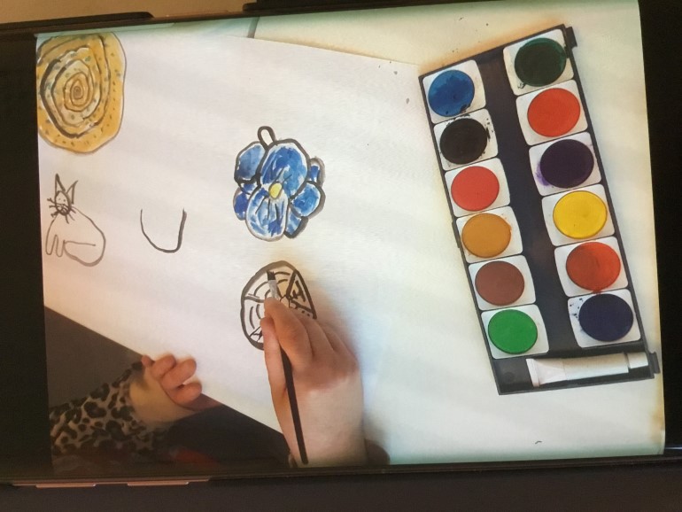 Vi ritade det vi kände genom dofter