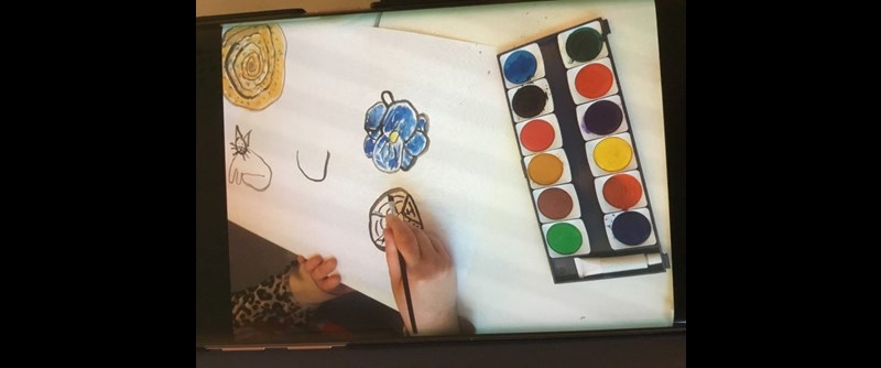 Vi ritade det vi kände genom dofter