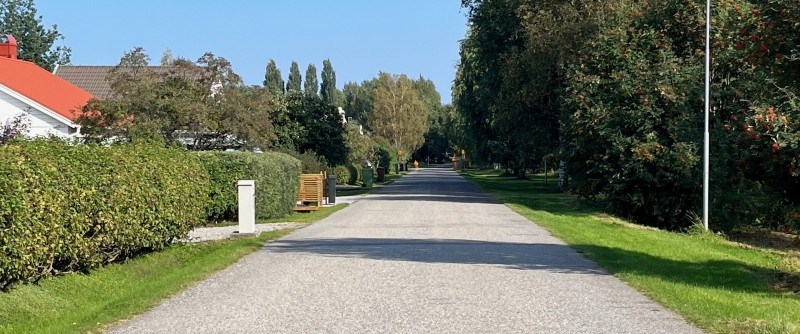 I sommar planeras en ny gång- och cykelväg längs med Lillängsgatan