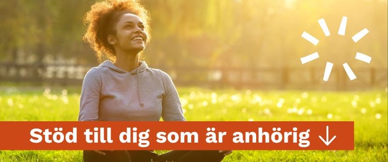 Anhörig - du är viktig. Vi hjälper dig att hitta balans i ditt anhörigskap.