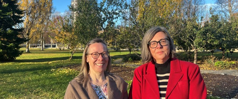 Maria Labba och Anette Kristoffersson  har samordnat programmet under jubiléet och samisk språkvecka.