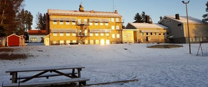 Jävre skola vintertid