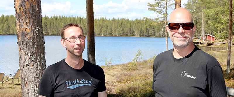 Robert Sandström och Peter Selinder, Lillpite Fiske - initiativtagare som vill göra skillnad.