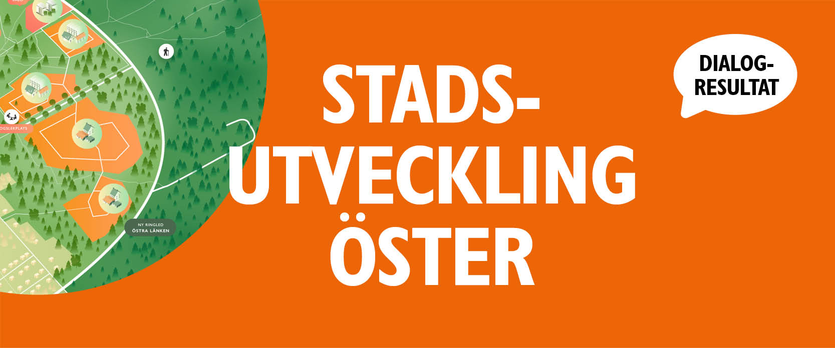 Många kan tänka sig att bo i de planerade bostadsområdena öster om staden.