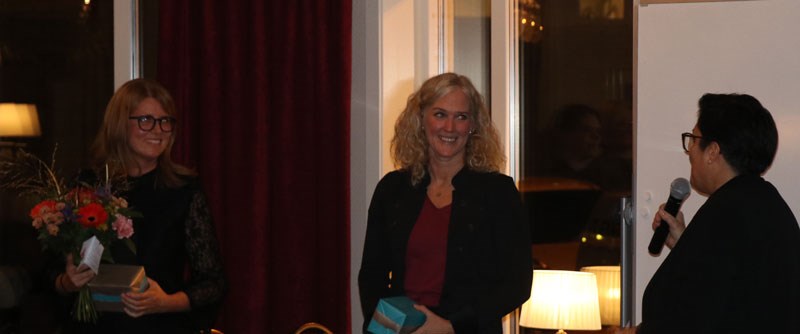 Malin Westling, skolchef gratulerade författarna och tackade för det viktiga arbetet som bidrar till Piteås utveckling som skolkommun.