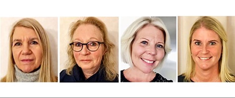 Vi som deltar i forskningsprojektet är Mona Backeström, Karin Palmér, Anna-Carin Sundström och Camilla Lundmark.