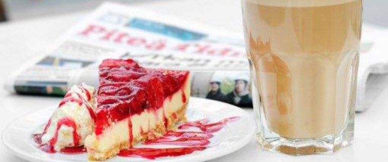 Coffe pause in Piteå
