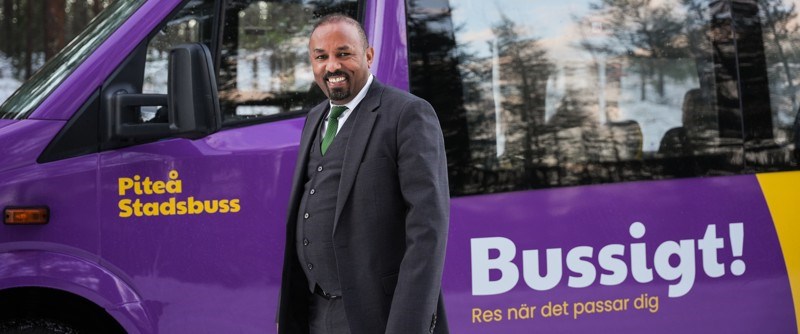 Fitsum Kibrom är en av de specialutbildade chaufförerna som kommer att köra Bussigt-turerna. 