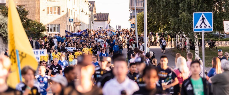 Paraden under Piteå Summer Games är en av sommarens höjdpunkter.