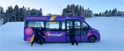 David Gunnarstedt, enhetschef Lindbäcksstadion, och Louise Pahlberg, enhetschef trafik och projekt, är taggade för Bussigts sportlovssatsning på Lindbäcksstadion. 