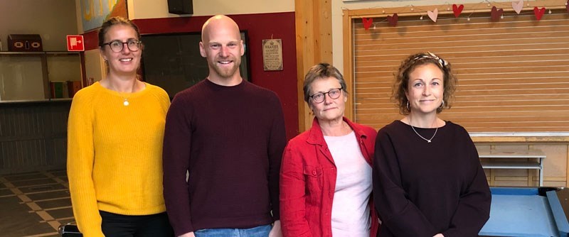 Deltagare i forskningscirkeln från Solanderskolan.