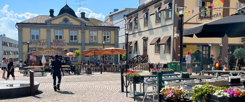 Den lyckade sommarsatsningen med fordonsfritt på Rådhustorget fortsätter även nästa sommar. 