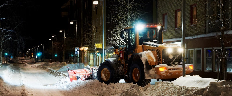 Snöröjning av gång- och cykelvägar