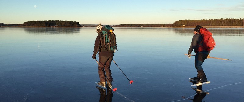 A good day for iceskating.