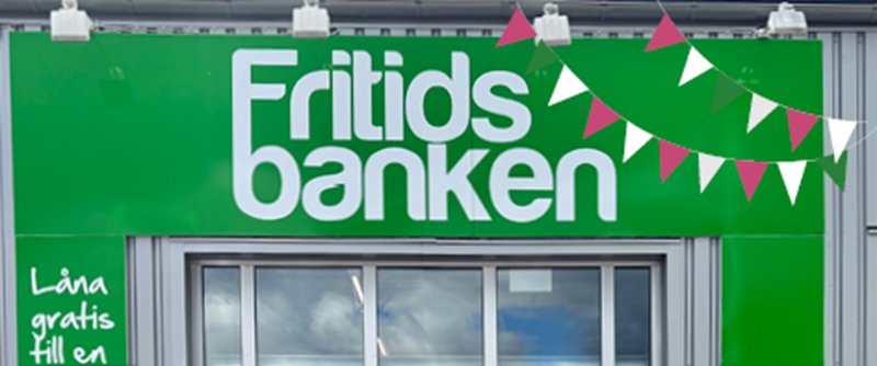 Fritidsbanken Piteå öppnar upp dörrarna med en invigning lördag 15 augusti.