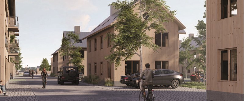 Visionsskisser: Forsgren Etzler / Kolbe Arkitektur / Outer Space Arkitekter