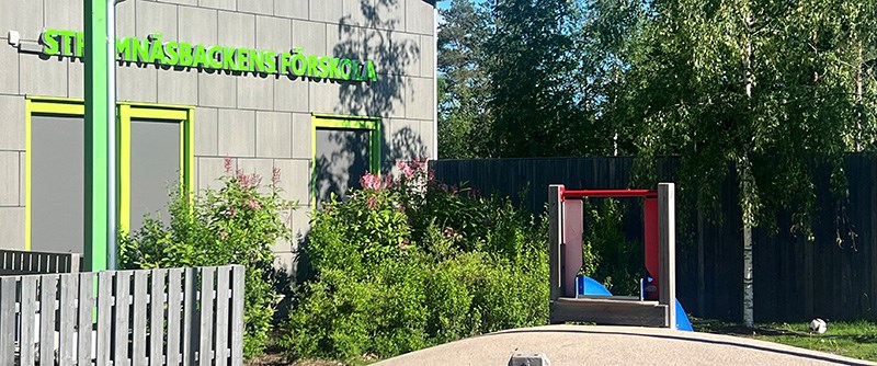 Den nya resursavdelningen kommer att öppna under hösten på Strömnäsbackens förskola.