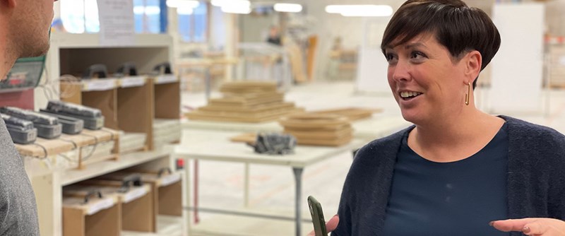 Ida Snäll, VD på Polardörren