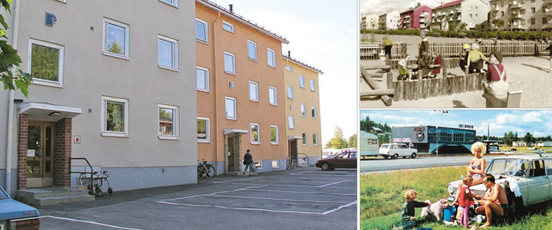 Funktion var ledordet vid 1950-talets bebyggelse.  Flerbostadshusen på Källbo lockade många familjer att flytta till stan. 