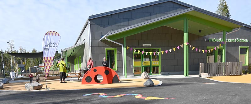 Hösten 2021 invigdes Strömnäsbackens förskola.