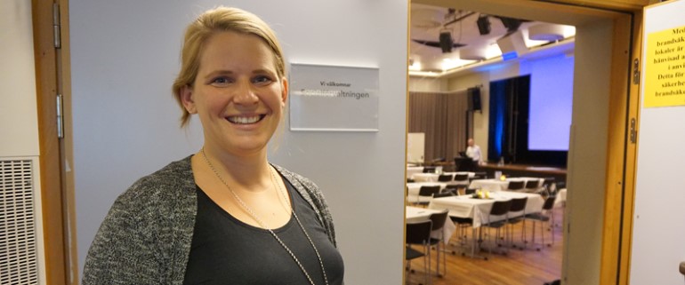 Det är bra att samla olika kompetenser för vi ser på frågorna från olika infallsvinklar, säger Sanna Öqvist.