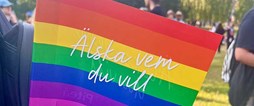 Under onsdagen var det prideparad i Piteå.