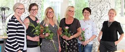 Kristina Hansson, Anna Kassfeldt, Malin Tuveborg Svartling, Ann Ström, Siv Danvind och Stina Westerlund.