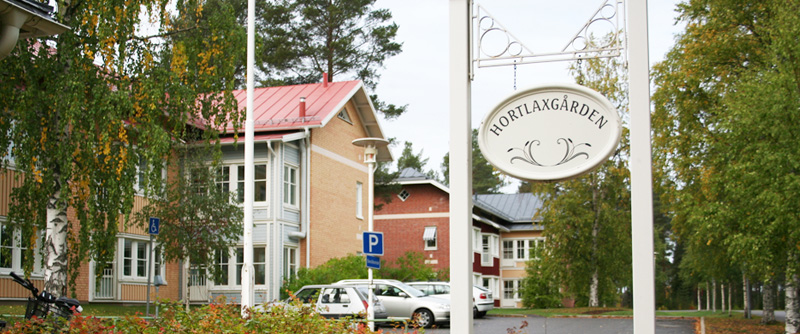 Hortlaxgården från utsidan.
