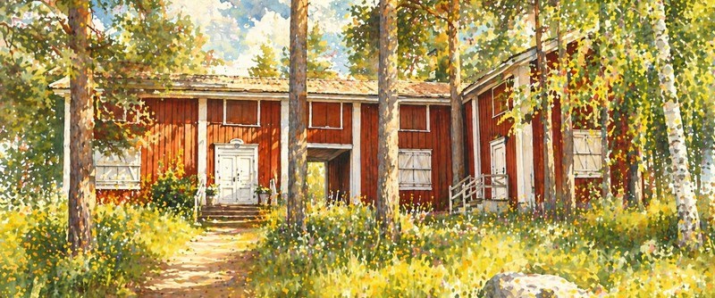 Blomska gården (bearbetad bild)