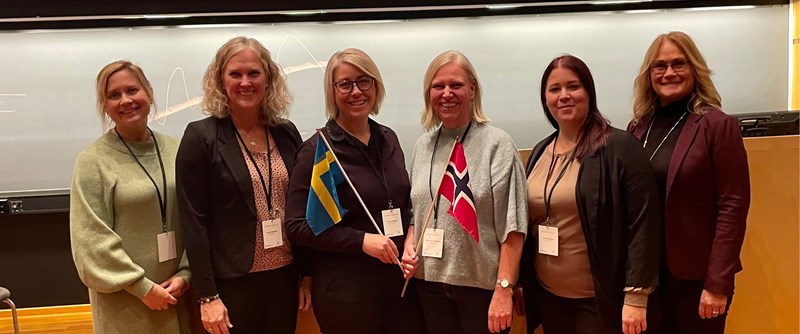 Piteå kommuns representanter på konferensen Nordiskt aktionslärande och aktionsforskning   