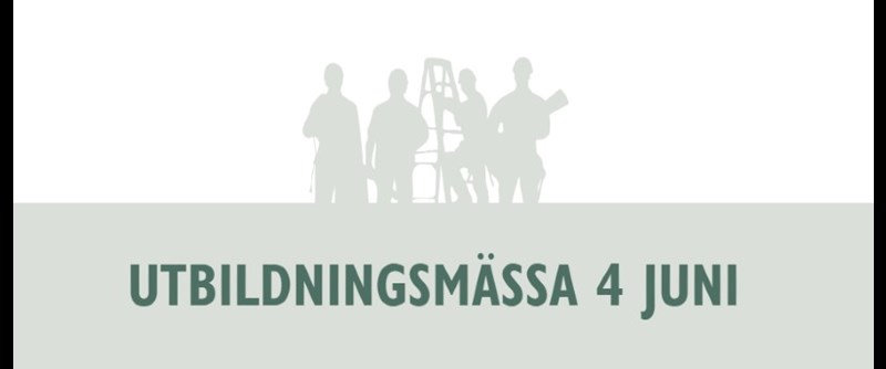 Utbildningsmässa 4 juni