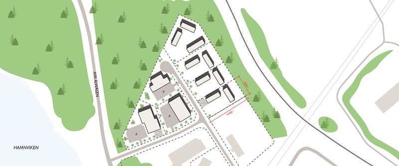 Karta över området
