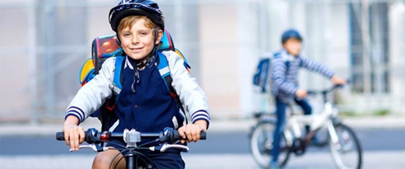 Anmälan till utmaningen ”Gå och cykla till skolan” är öppen fram till den 16 oktober.